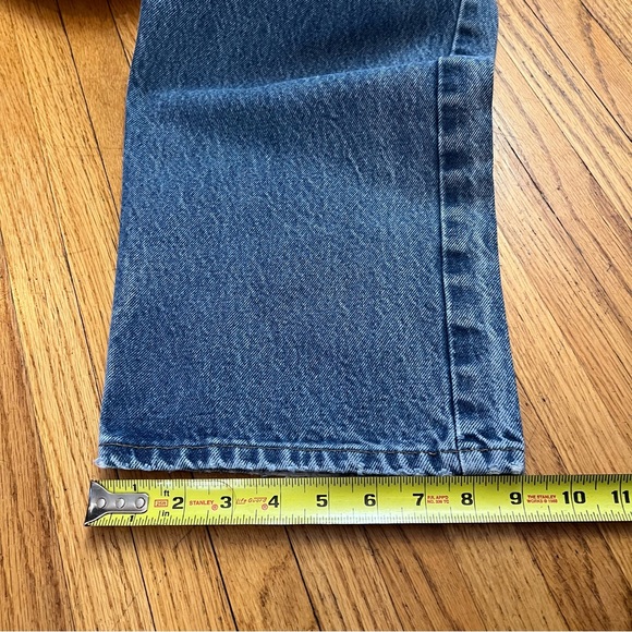 Carhartt B460 DVB Jeans Sz 38 X 33 Mens Blue Relaxed Straight Leg Cotton Denim - Picture 6 of 8